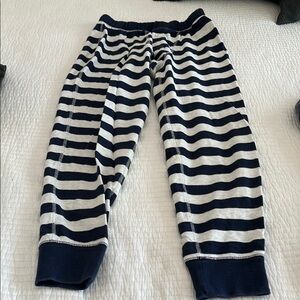 GAP Blue and White Striped pajamas pants